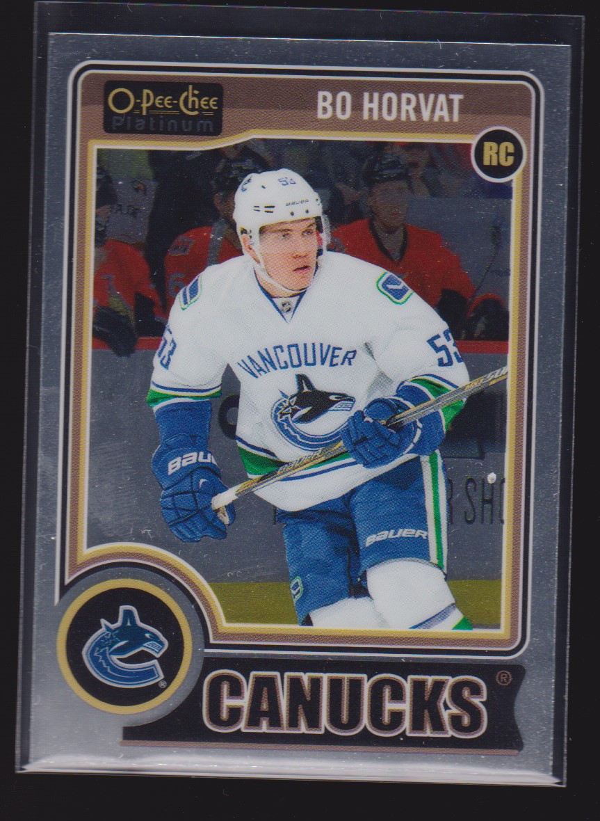 2014-15 O-Pee-Chee Platinum #173 Bo Horvat RC (image for) 2014-15 O-Pee-Chee Platinum #173 Bo Horvat RC